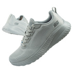 Skechers buty damskie sportowe Bobs Squad Chaos szare lekkie modne