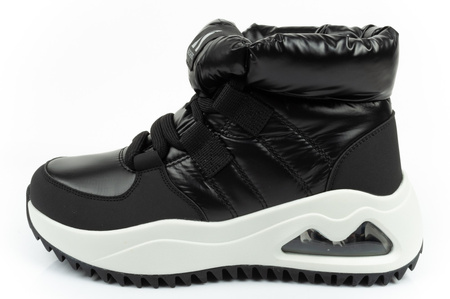 Buty zimowe śniegowce damskie Skechers Uno [177559/BLK]