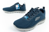 Skechers Summits-Torre buty sneakersy sportowe męskie lekkie wygodne granatowe