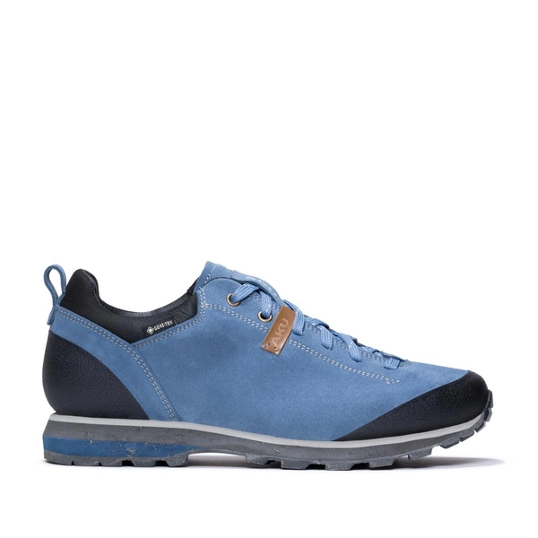Aku Bellamont Gore-tex buty trekkingowe męskie wytrzymałe turystyczne niebieskie