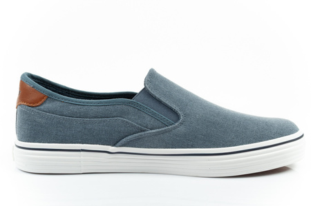 Wrangler buty męskie sportowe Calypso trampki Slip-On niebieskie