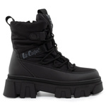 Lee Cooper buty zimowe damskie czarne ocieplane botki na zamek