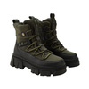 Lee Cooper buty zimowe damskie khaki ocieplane botki na zamek