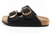 Lee Cooper buty laczki damskie klapki wsuwane czarne wygodne lekkie