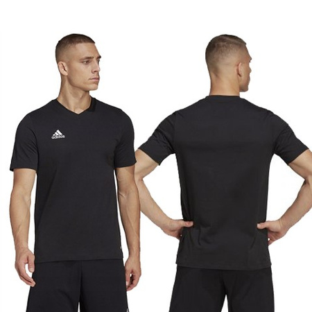 Koszulka męska T-shirt sportowy Adidas Entrada 22 [HC0448] bawełna