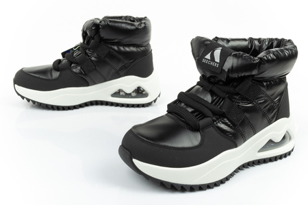 Buty zimowe śniegowce damskie Skechers Uno [177559/BLK]