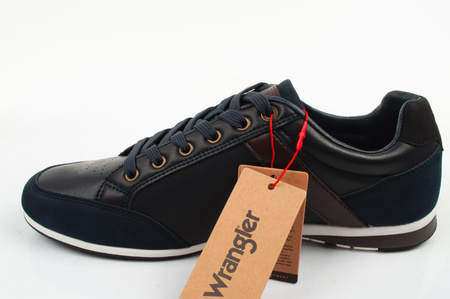 Wrangler buty męskie sneakersy Rhys granatowe półbuty modne