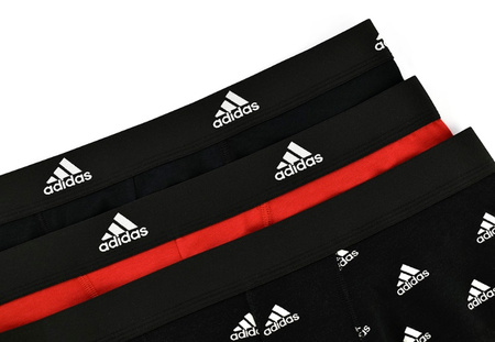 Bokserki majtki Adidas [4A1M02 ASSORTED] 3PAK