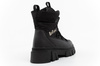 Lee Cooper buty zimowe damskie czarne ocieplane botki na zamek