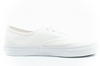 Vans Authentic buty sportowe damskie trampki tkanina modne białe