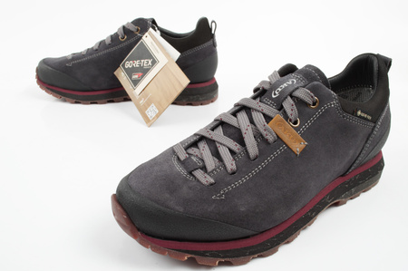 Aku Bellamont Gore-tex buty trekkingowe damskie wytrzymałe turystyczne szare