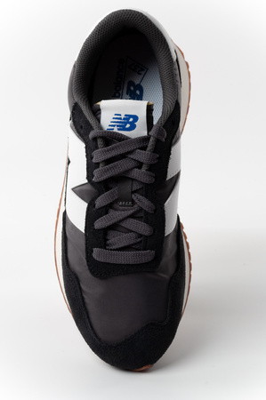 New Balance buty sportowe męskie sneakersy 237 czarne skórzane