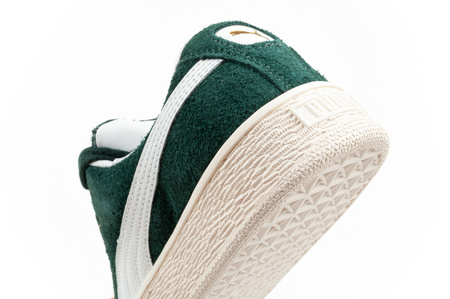 Puma Suede XL Hairy buty sneakersy skóra modne zielone