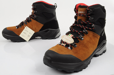 Aku Adapta Gore-tex buty sportowe trekkingowe męskie wygodne brązowe