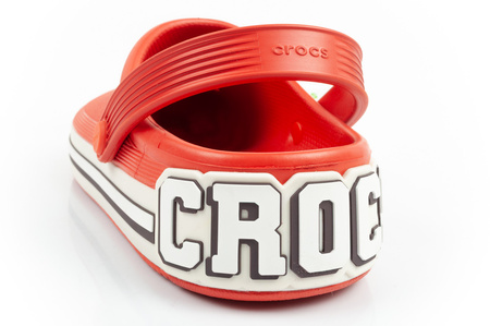 Crocs Off Court klapki sandały chodaki czerwone lekkie wygodne modne