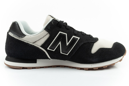 New Balance 373 buty sportowe męskie sneakersy modne czarne skórzane