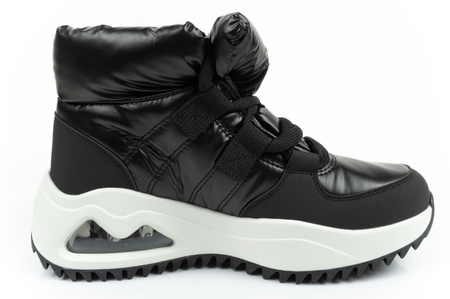 Buty zimowe śniegowce damskie Skechers Uno [177559/BLK]