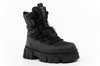 Lee Cooper buty zimowe damskie czarne ocieplane botki na zamek