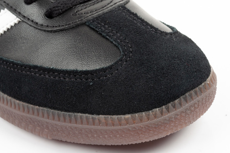 Adidas buty sportowe sneakersy Samba modne skórzane czarne